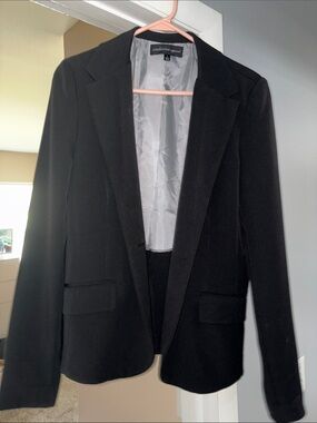 Ambiance Black Women's Tailored Blazer